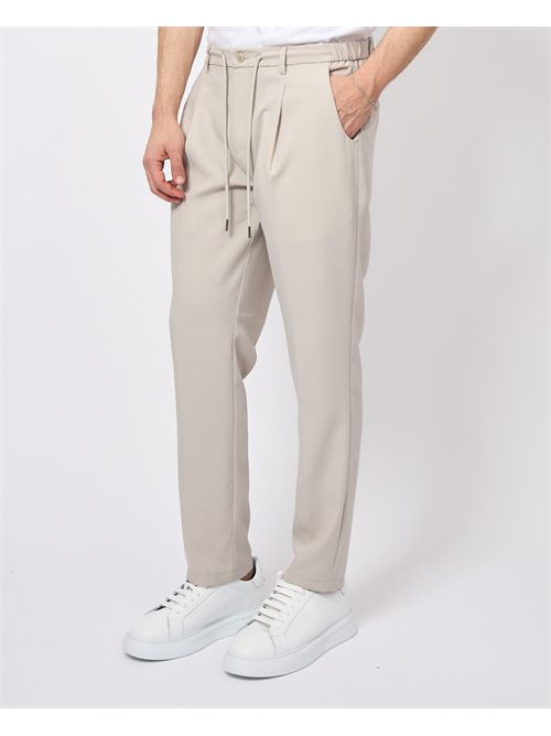 Pantaloni uomo Yes Zee con coulisse ed elastico YES ZEE | P670-KE000899